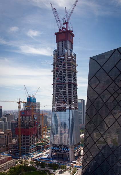 Enlarged view: Beijing CITIC Tower (“China Zun”)